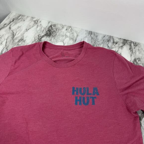VTG Hula Hut 1993 Shirt Mens Small Lake Austin Texas Tex Mex Slice of Paradise - Picture 5 of 5